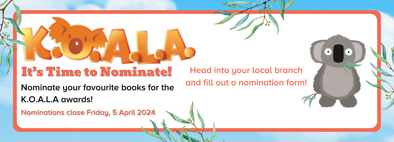 Nominate now! Click to find out more.